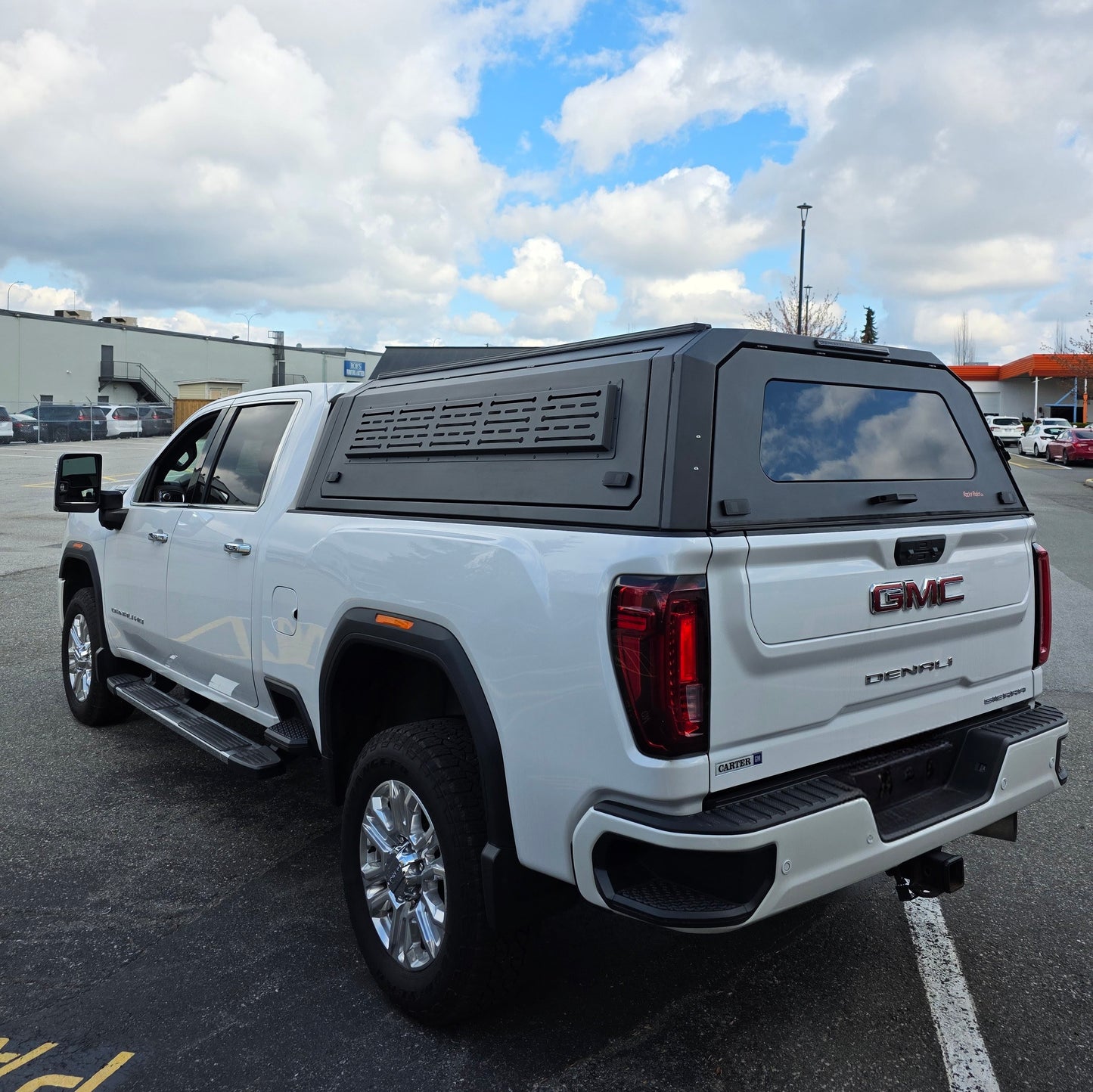 100% Fits 2020+ Chevrolet GMC HD3500 6.9ft Big Truck Aluminum Canopy Gullwing side doors+front sliding window