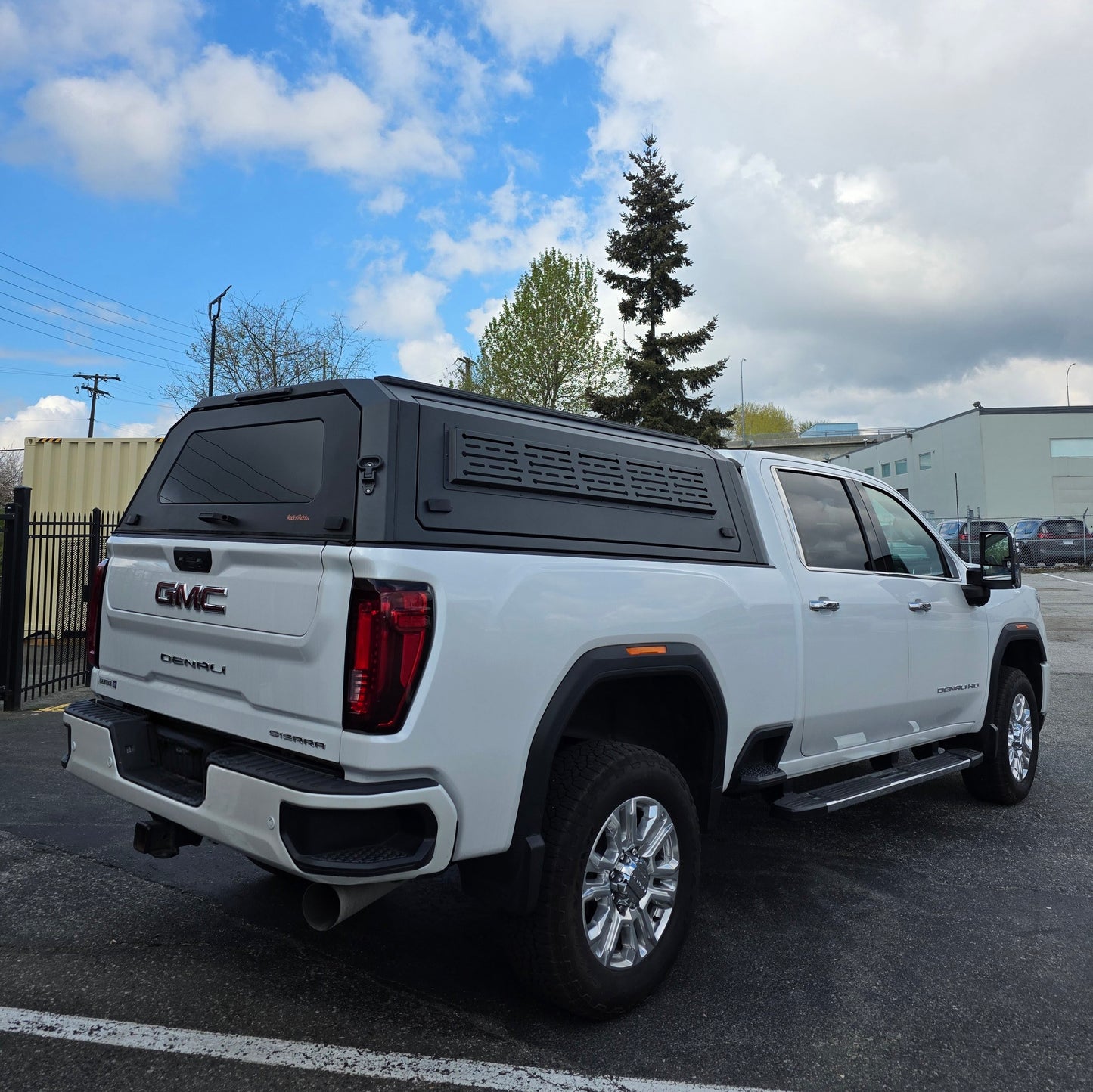 100% Fits 2020+ Chevrolet GMC HD3500 6.9ft Big Truck Aluminum Canopy Gullwing side doors+front sliding window
