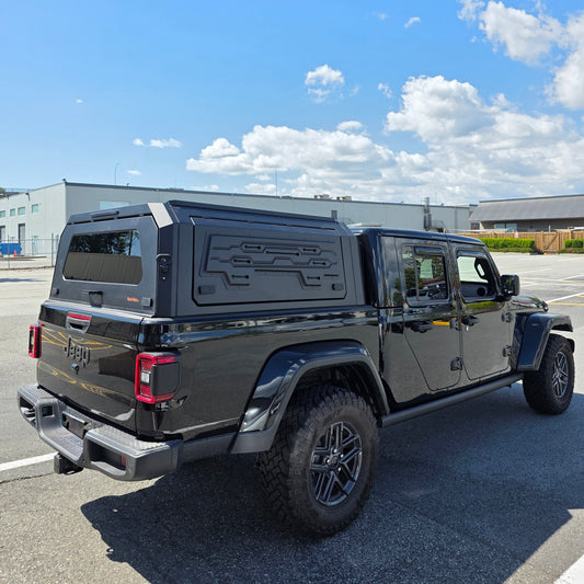 Jeep Gladiator truck canopy caps Truck storage expandable rack crossbar roof tent
