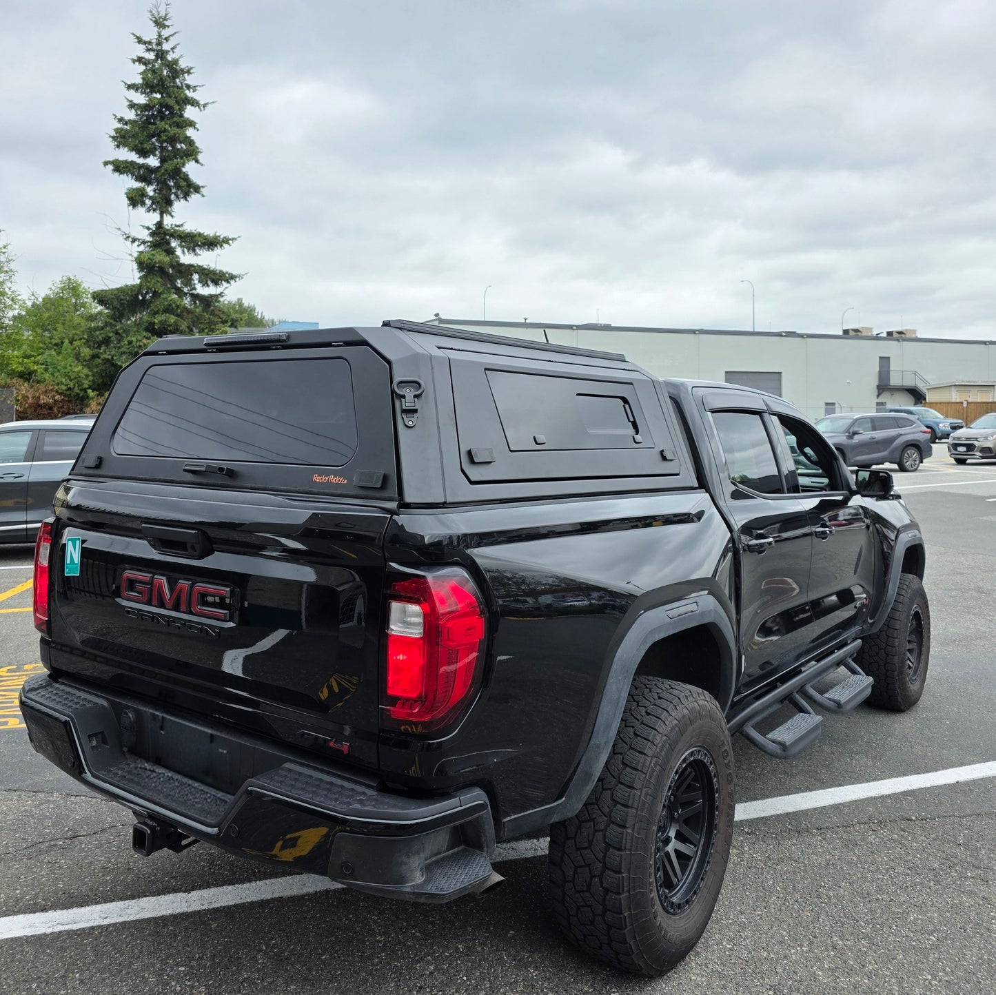 Chevrolet Silverado GMC Sierra 1500 5.8/6.5FT Canyon/Colorado 5FT Truck canopy caps pickup truck bed parts Aluminum Gullwing side doors