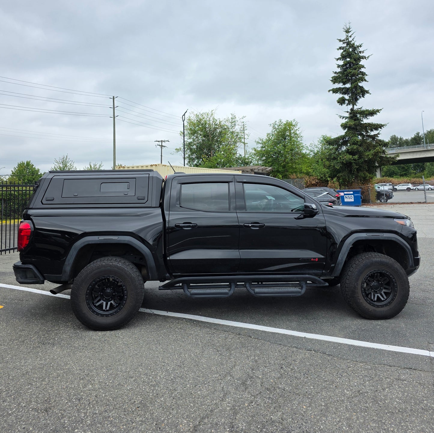Chevrolet Silverado GMC Sierra 1500 5.8/6.5FT Canyon/Colorado 5FT Truck canopy caps pickup truck bed parts Aluminum Gullwing side doors