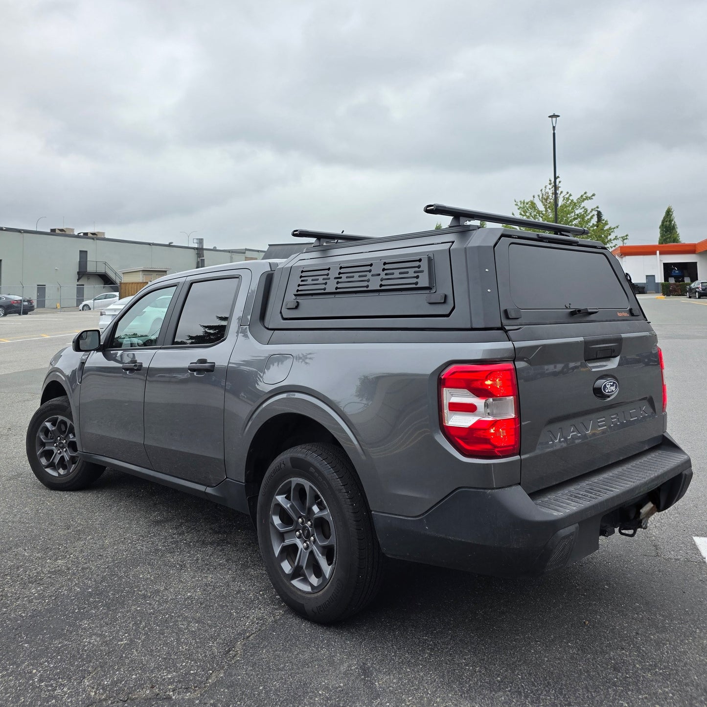 FORD Ranger Maverick Truck canopy truck caps Aluminum gullwing side doors with molle panels/sliding windows bed cover