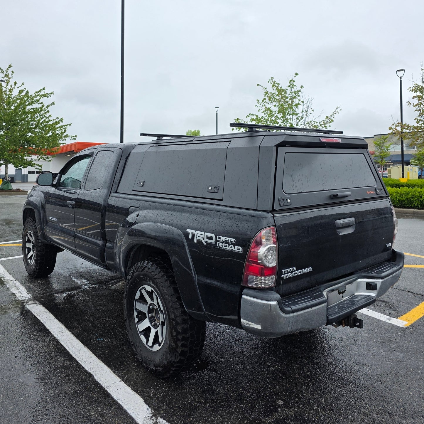 Light Cavalry Series TRUCK Canopy Ultralight Aluminum FIT TOYOTA TACOMA TUNDRA Truck bed cover cap Rocky Ricky