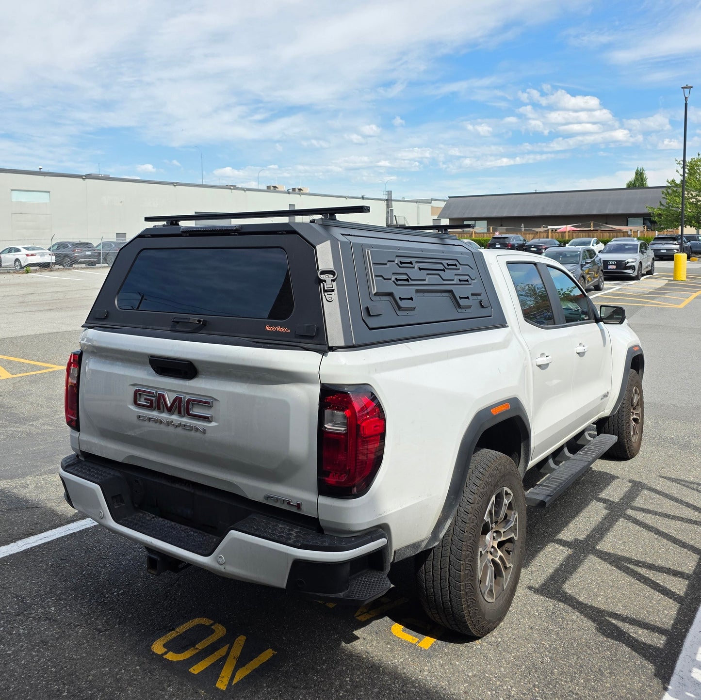 Chevrolet Silverado GMC Sierra 1500 5.8/6.5FT Canyon/Colorado 5FT Truck canopy caps pickup truck bed parts Aluminum Gullwing side doors