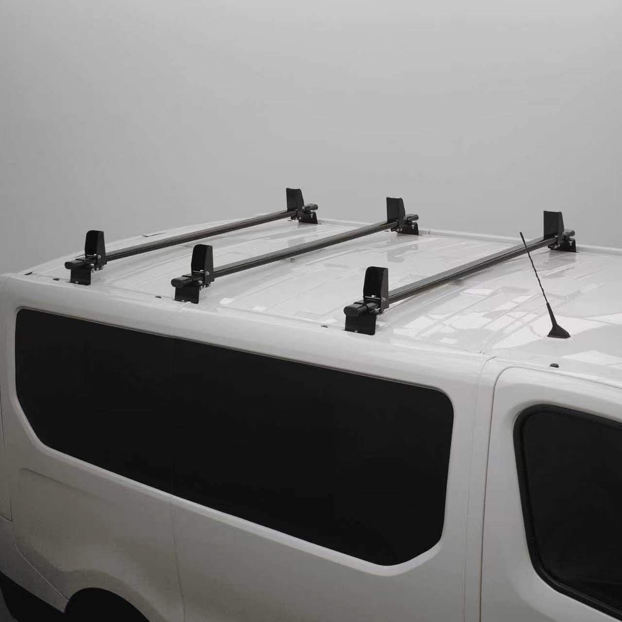 3-Piece Adjustable Width Crossbars | Heavy-Duty Van & Canopy Ladder Rack