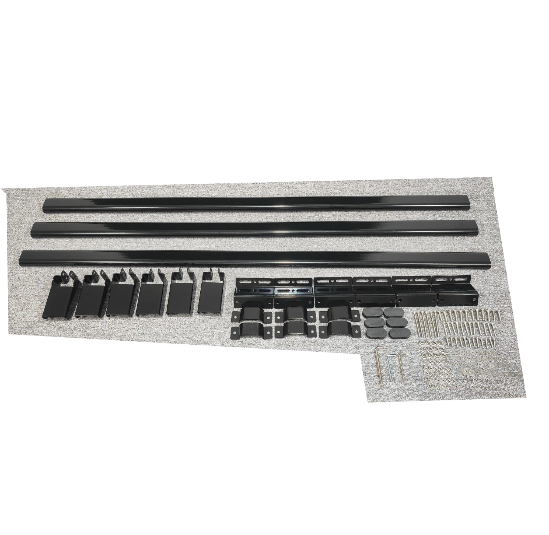 3-Piece Adjustable Width Crossbars | Heavy-Duty Van & Canopy Ladder Rack