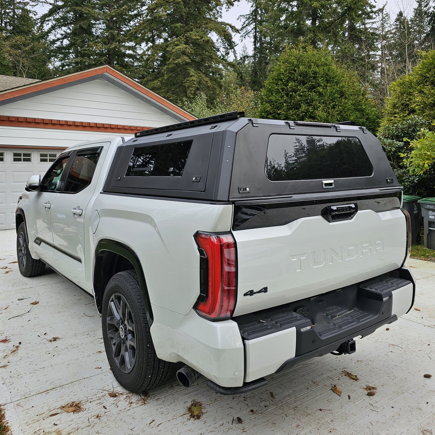Toyota Tundra  truck canopy caps pickup truck bed parts Aluminum, Gullwing side doors