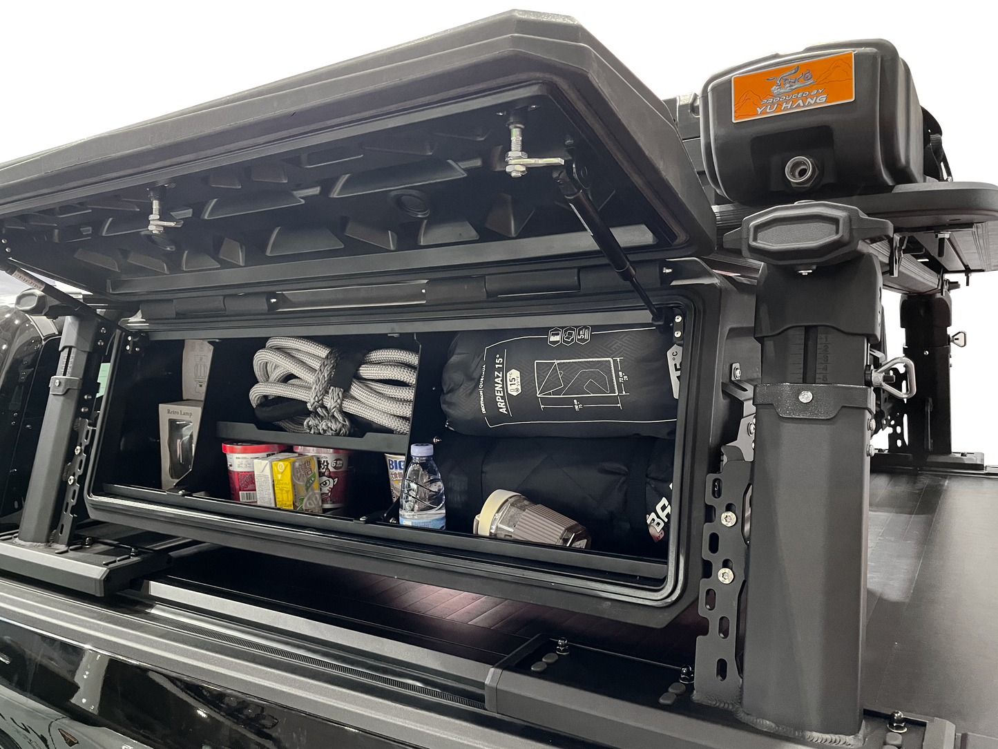 Universal Adjustable Aluminum Truck bed rack ROLL BARS +SIDE PANELS OR TOOL BOXES  Luggage rack system