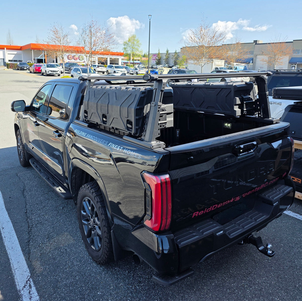 Universal Adjustable Aluminum Truck bed rack ROLL BARS +SIDE PANELS OR TOOL BOXES  Luggage rack system
