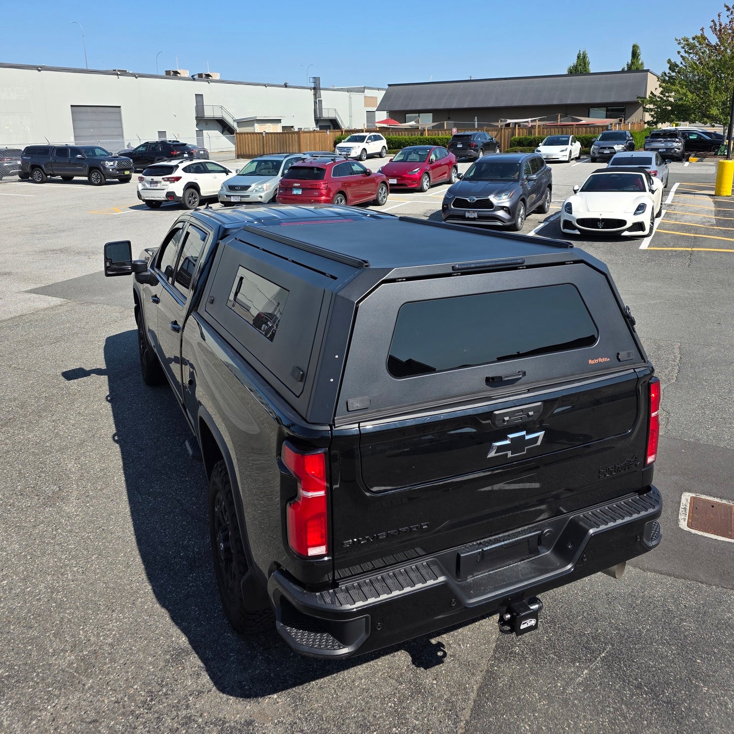 100% Fits 2020+ Chevrolet GMC HD3500 6.9ft Big Truck Aluminum Canopy Gullwing side doors+front sliding window