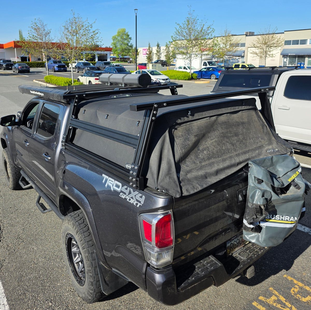 Magic bed rack system, unlimited expansion / crossbar height customization. Fits 95% bed covers. Super strong load-bearing capacity.